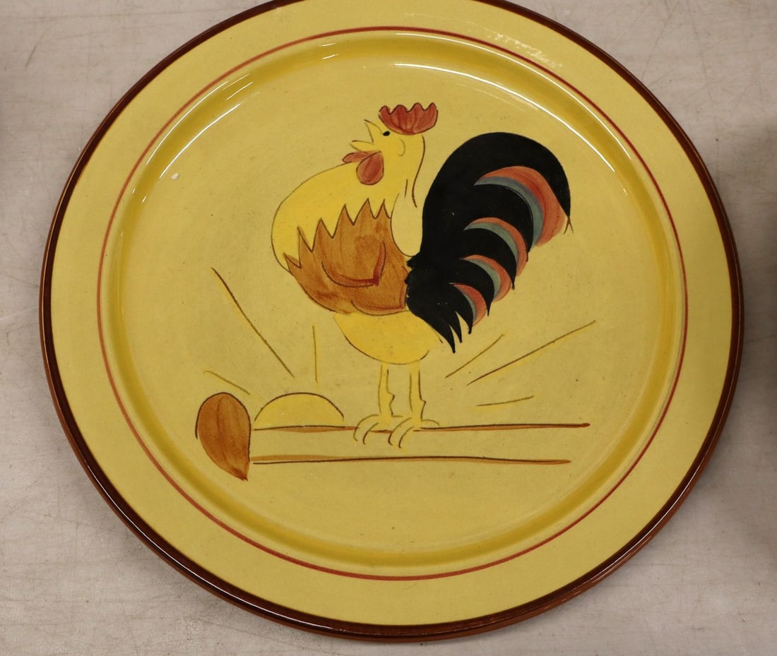 39pcs VTG Stangl Rooster pattern dinnerware - 2