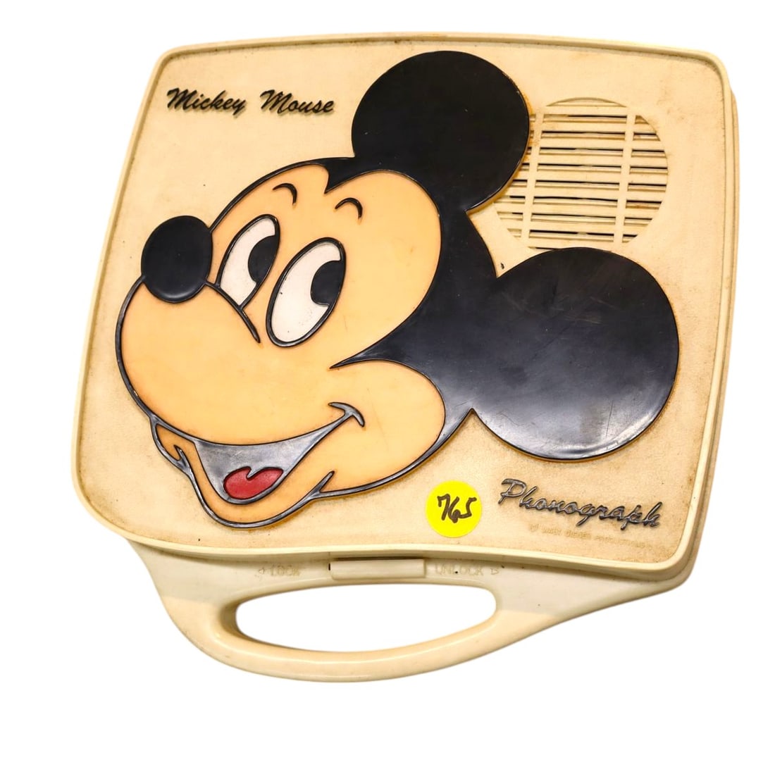 VTG Mickey Mouse battery operated photograph record player (1 of 4)