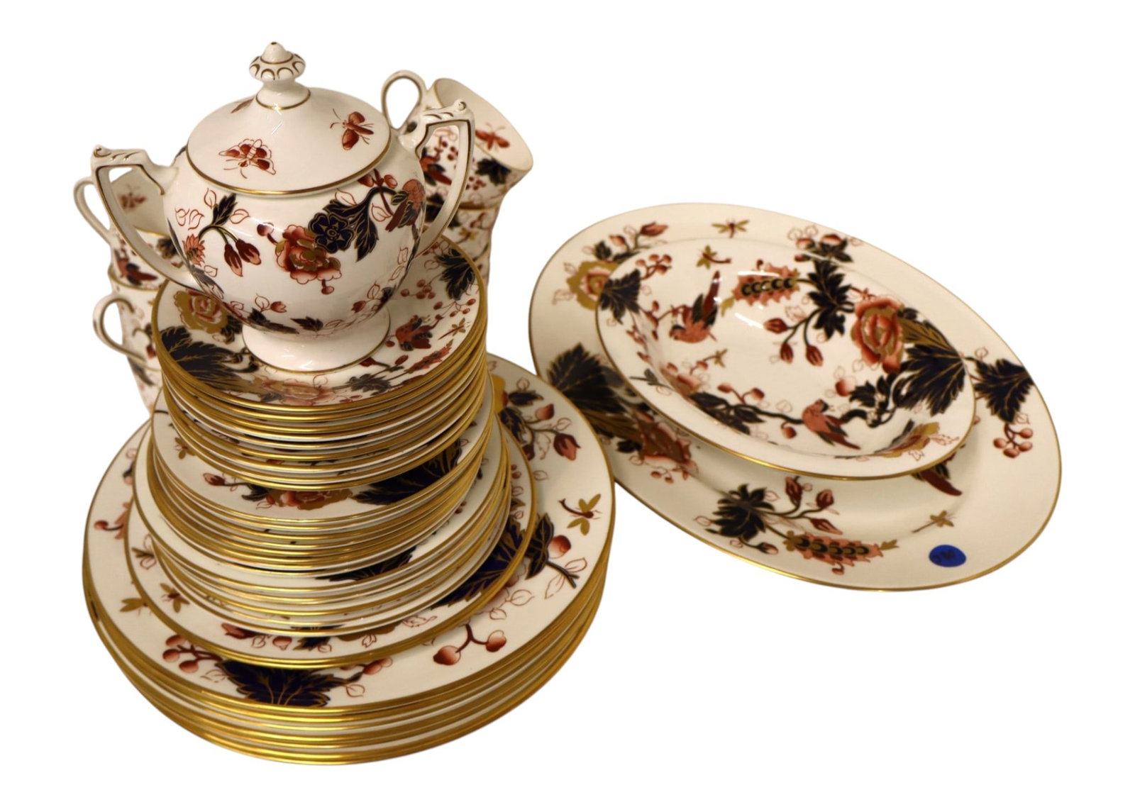 44pcs Vtg Coalport china dinnerware set: 44 pieces of vintage Coalport china dinnerware set