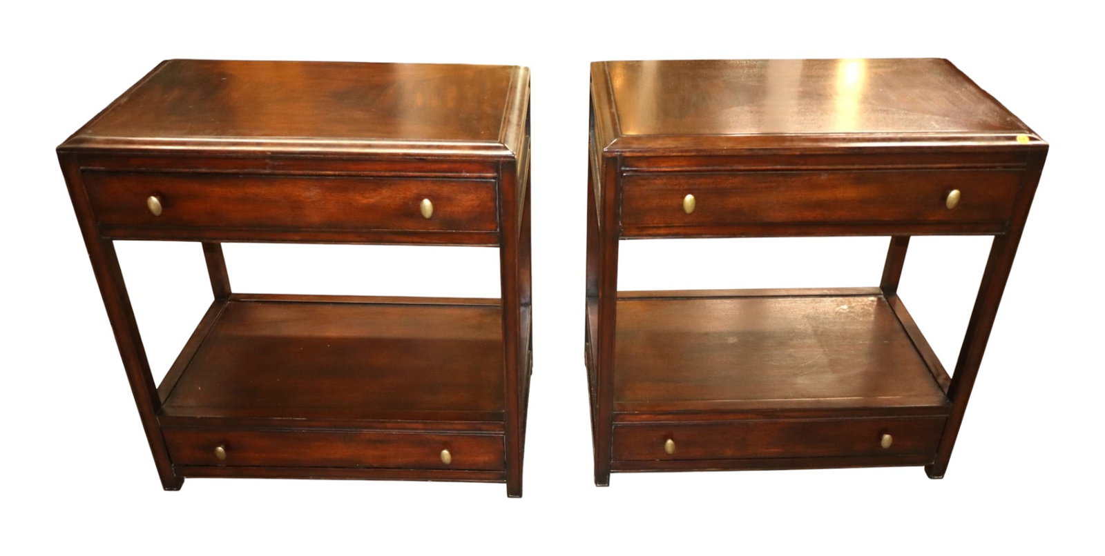 PR. Restoration Hardware Atwood Mahog Nightstands (1 of 5)