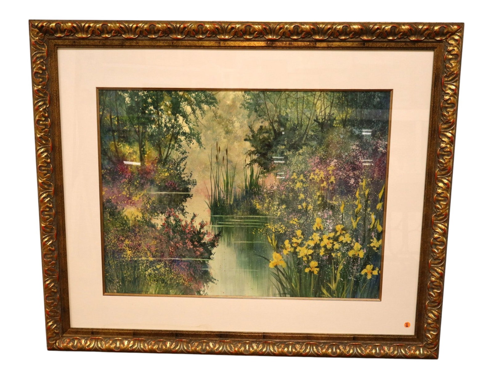 Diane Anderson Signed Floral Stream Framed Print (1 of 5)