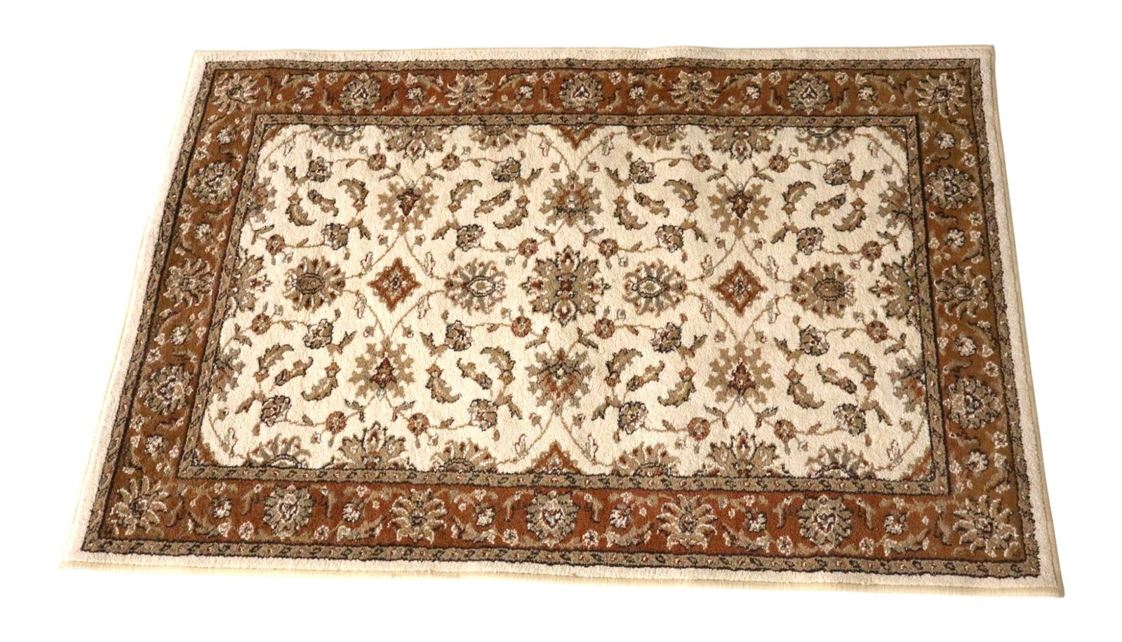 Italian Vienna Polypropylene Accent Rug Cream 3x5 (1 of 5)