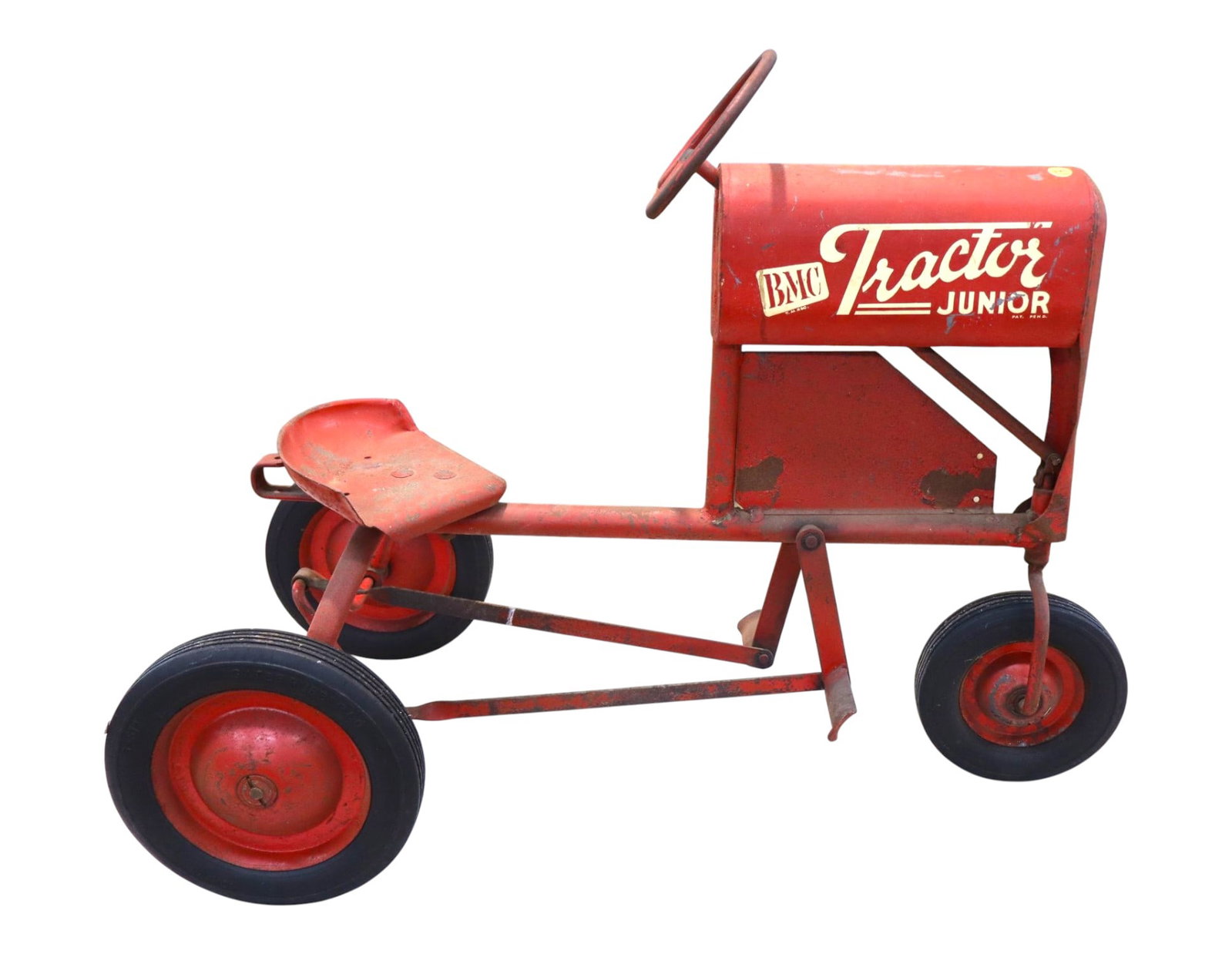 Vintage BMC Tractor Junior Metal Pedal Toy 36 L (1 of 7)