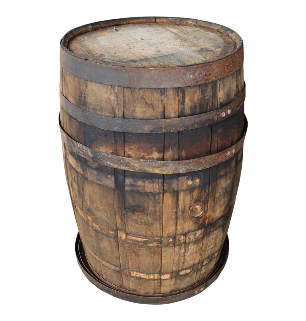 Authentic Jefferson's Bourbon Whiskey Barrel 37" (1 of 4)