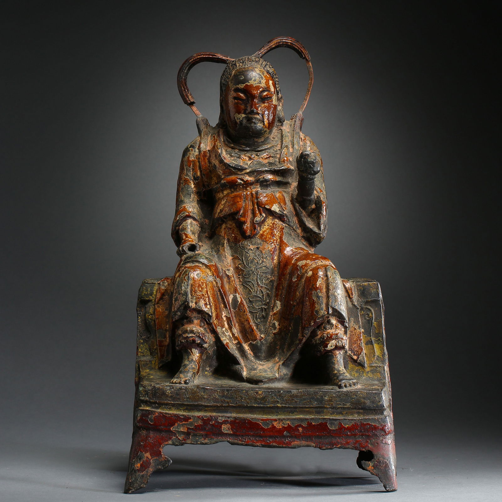 MING DYNASTY, CHINESE BRONZE BUDDHA STATUE (1 of 10)