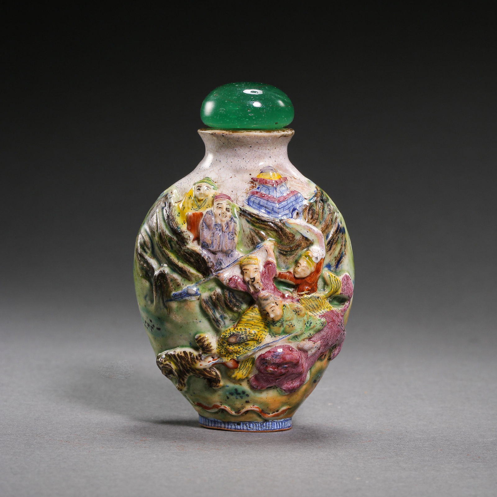 QING DYNASTY, CHINESE SNUFF BOTTLE (1 of 9)