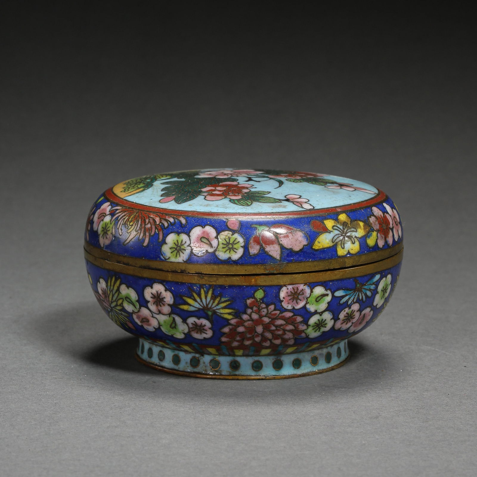 QING DYNASTY, CHINESE CLOISONNE POWER BOX (1 of 7)
