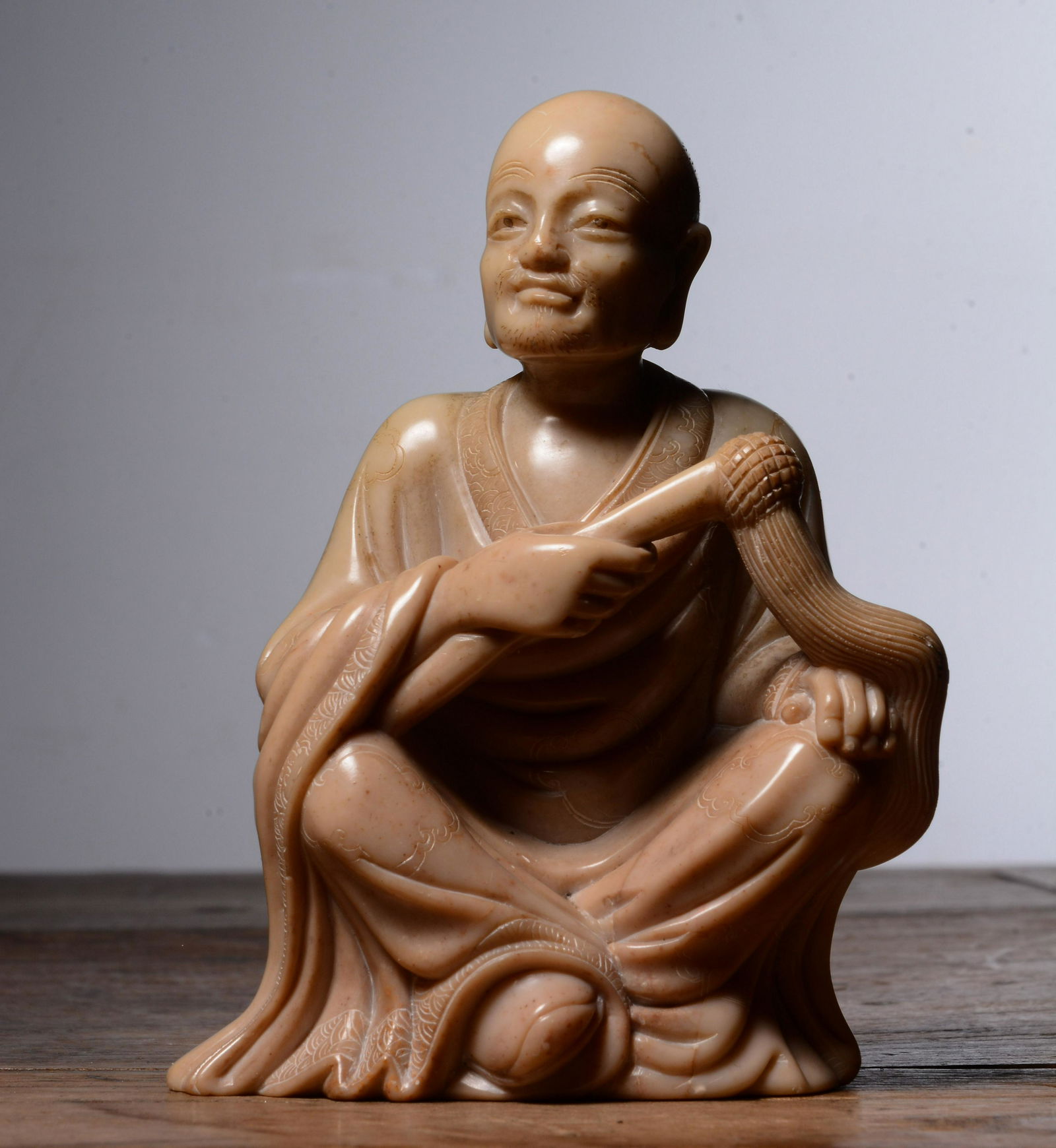 SHOUSHAN STONE ARHAT, QING DYNASTY, CHINA (1 of 10)