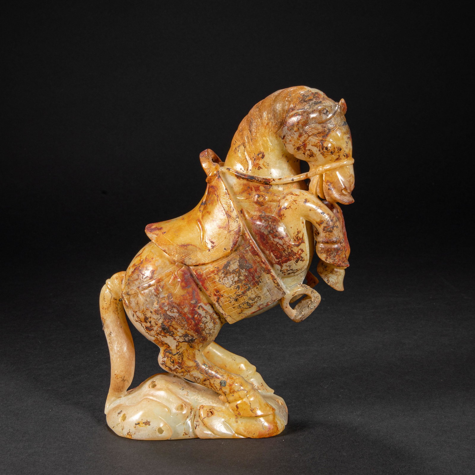 CHINESE HETIAN JADE HORSE, HAN DYNASTY (1 of 12)