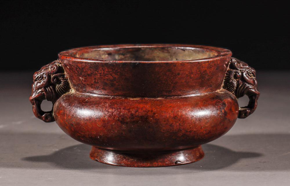 CHINESE BRONZE INCENSE BURNER, MING DYNASTY (1 of 7)