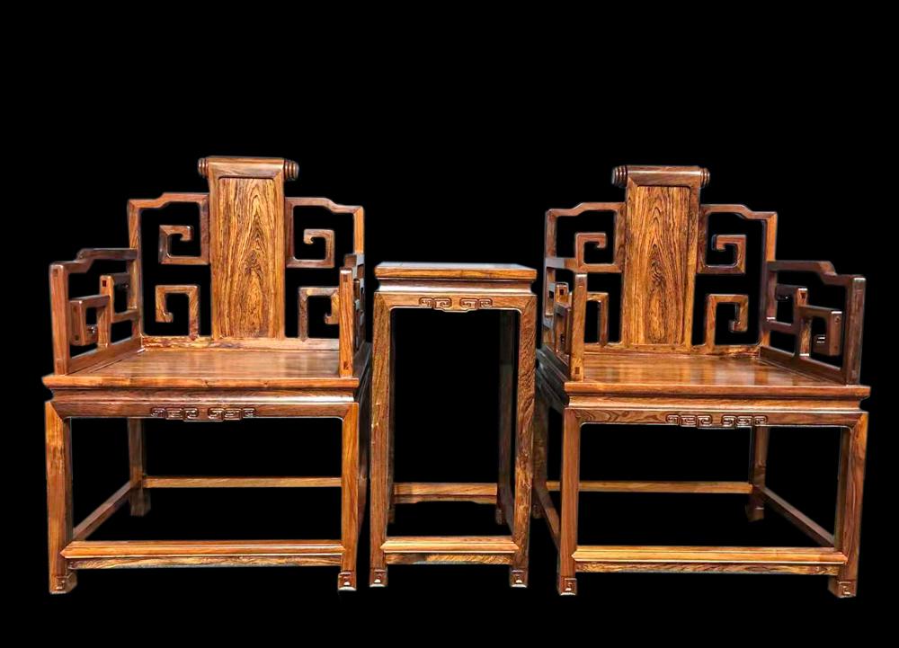 SET OF CHINESE YELLOW PEAR WOOD CHAIRS, MING DYNASTY (1 of 10)