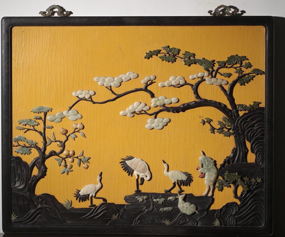CHINESE DUOBAO HANGING SCREEN, QING DYNASTY (1 of 10)