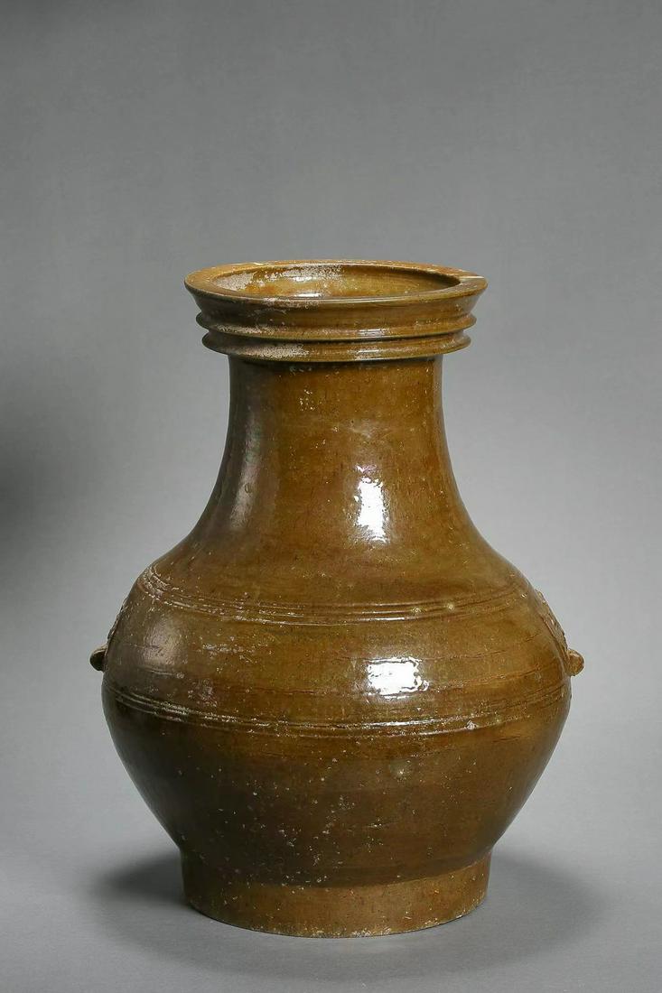 CHINESE CELADON VASE, TANG DYNASTY (1 of 8)