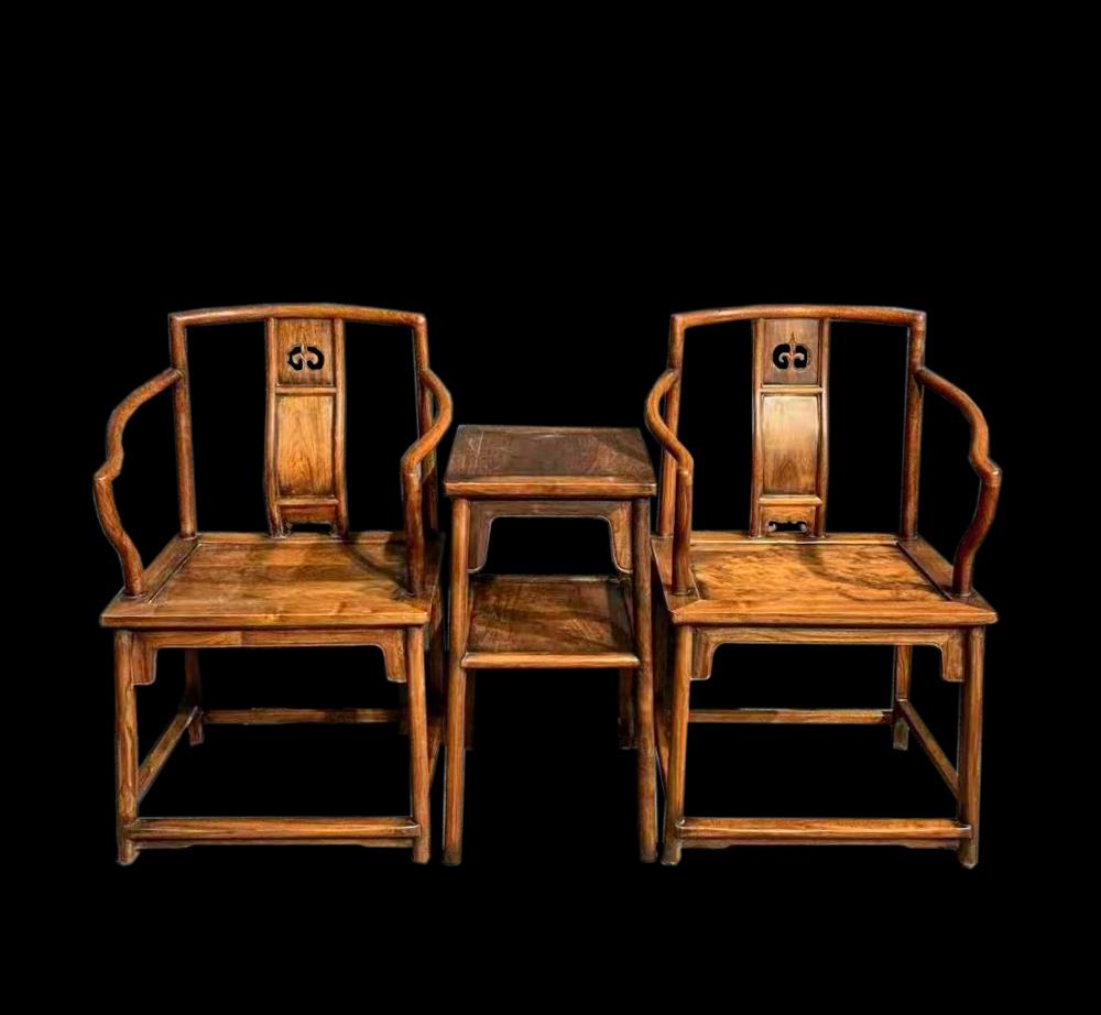 SET OF CHINESE HUANGHUA PEAR CHAIRS, MING DYNASTY (1 of 11)