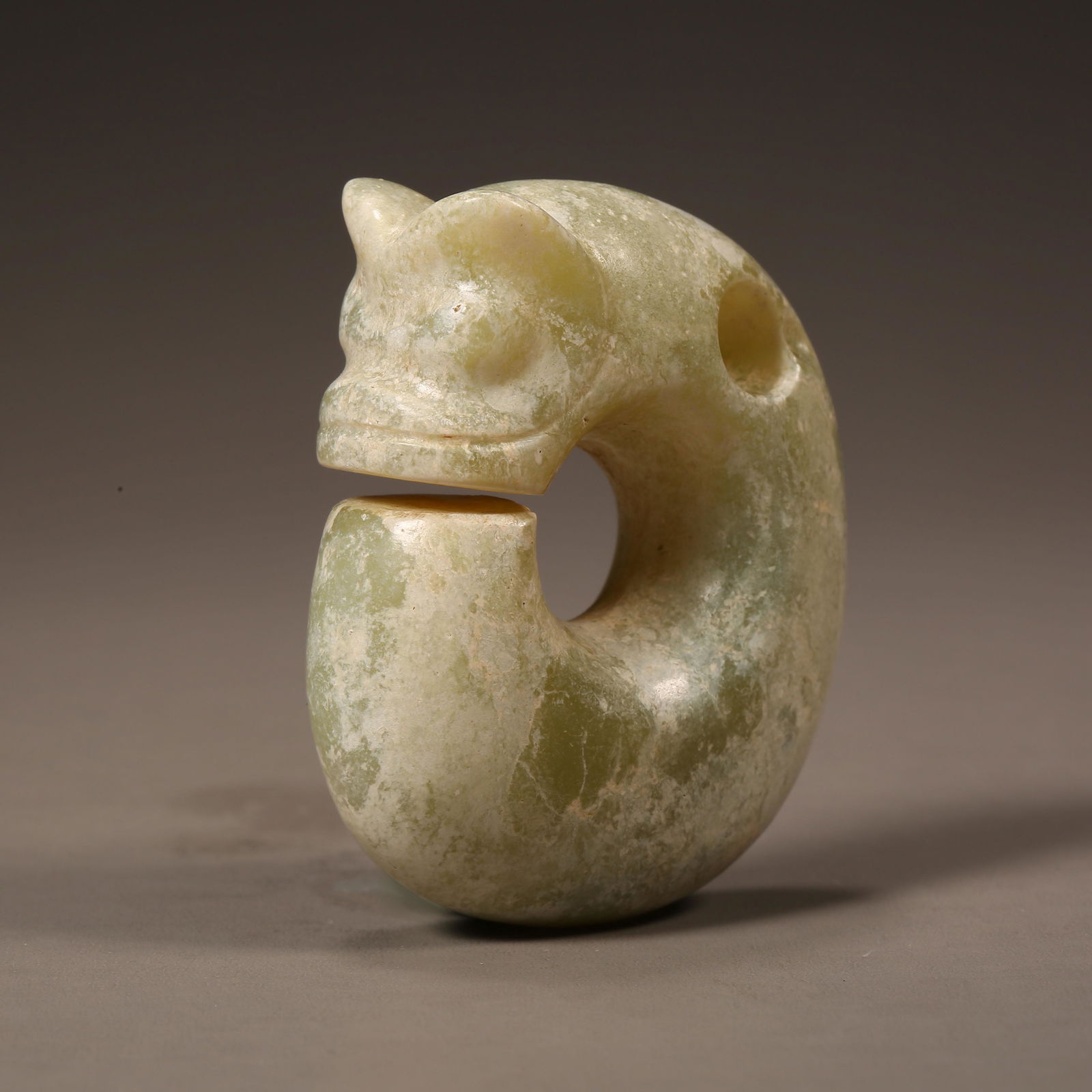 RED MOUNTAIN CULTURE JADE PIG DRAGON (1 of 7)