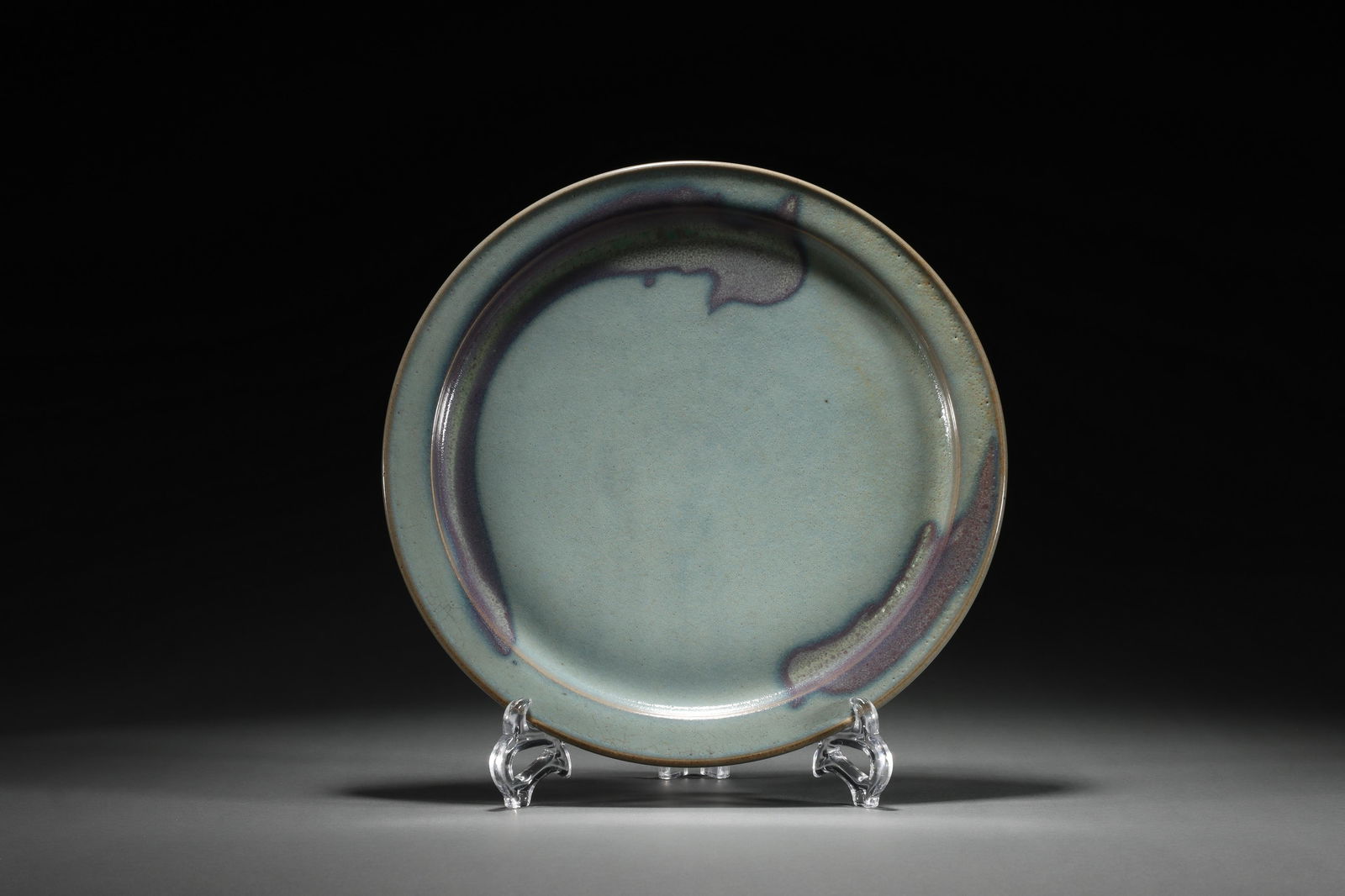 JUN WARE PLATE, SONG DYNASTY (1 of 7)
