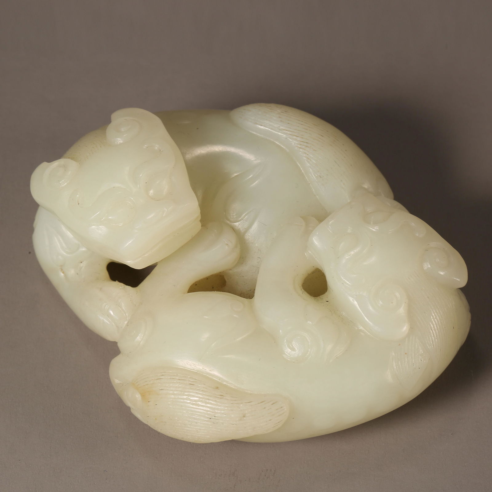 HETIAN JADE BEAST, QING DYNASTY, CHINA (1 of 7)