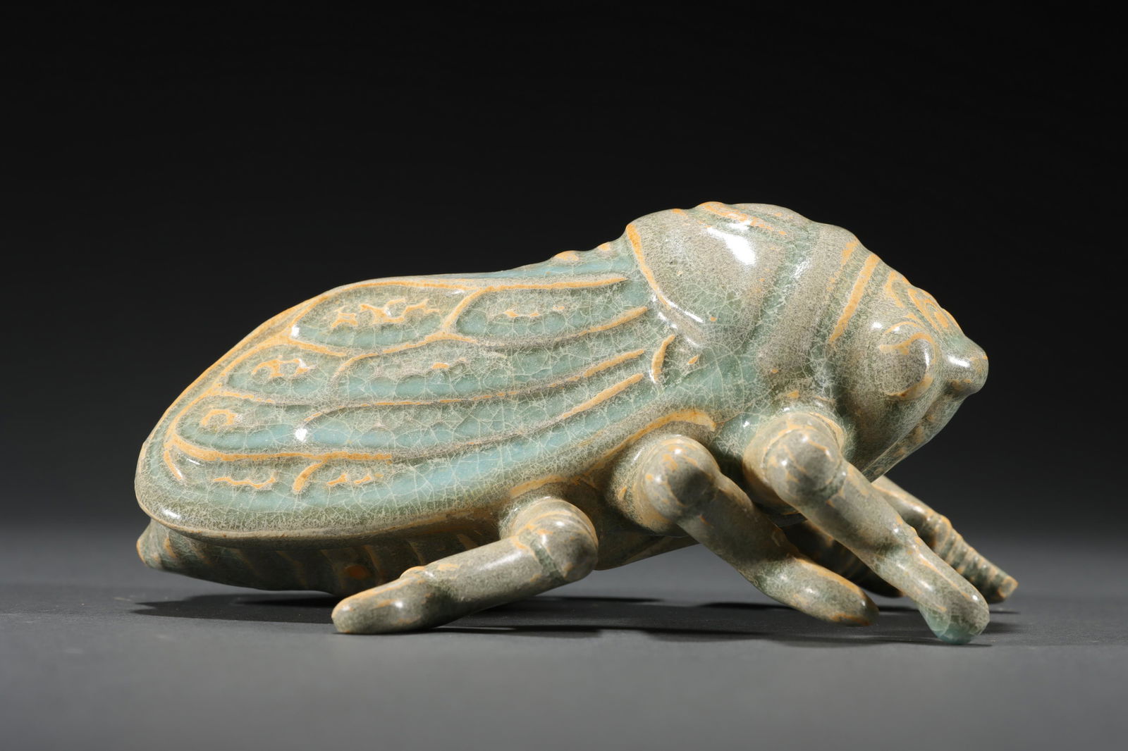 SONG DYNASTY RU WARE CICADA (1 of 12)
