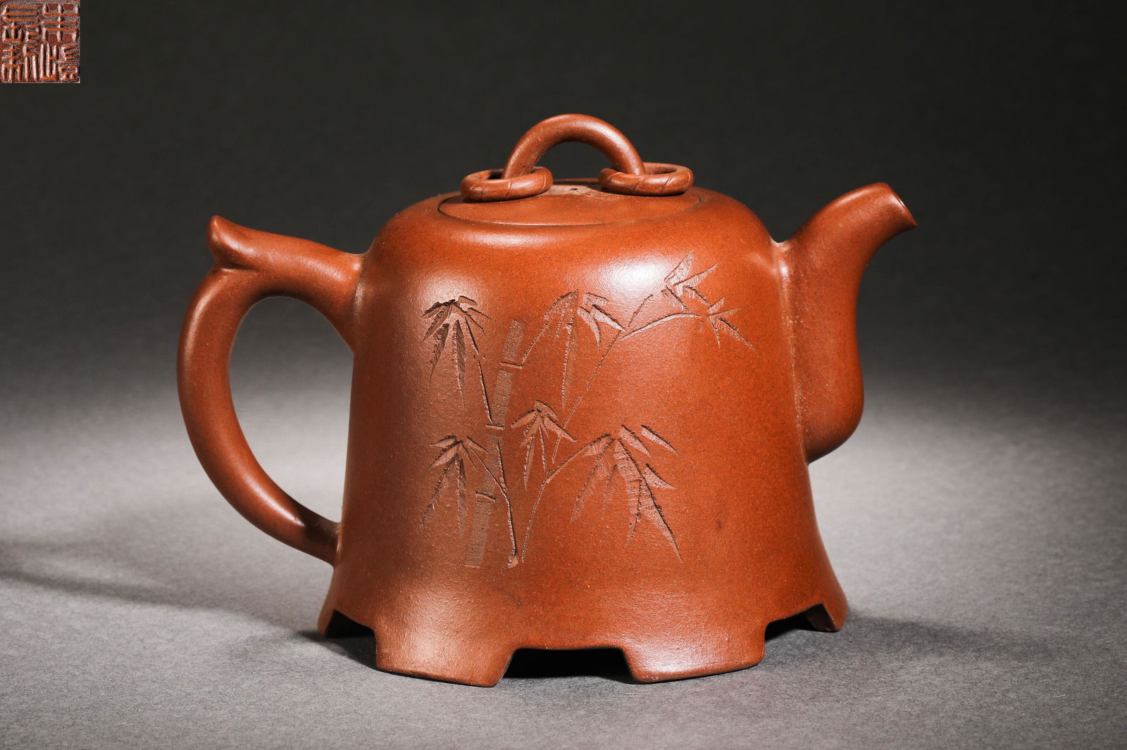 BAMBOO PATTERN PURPLE SAND POT (1 of 11)