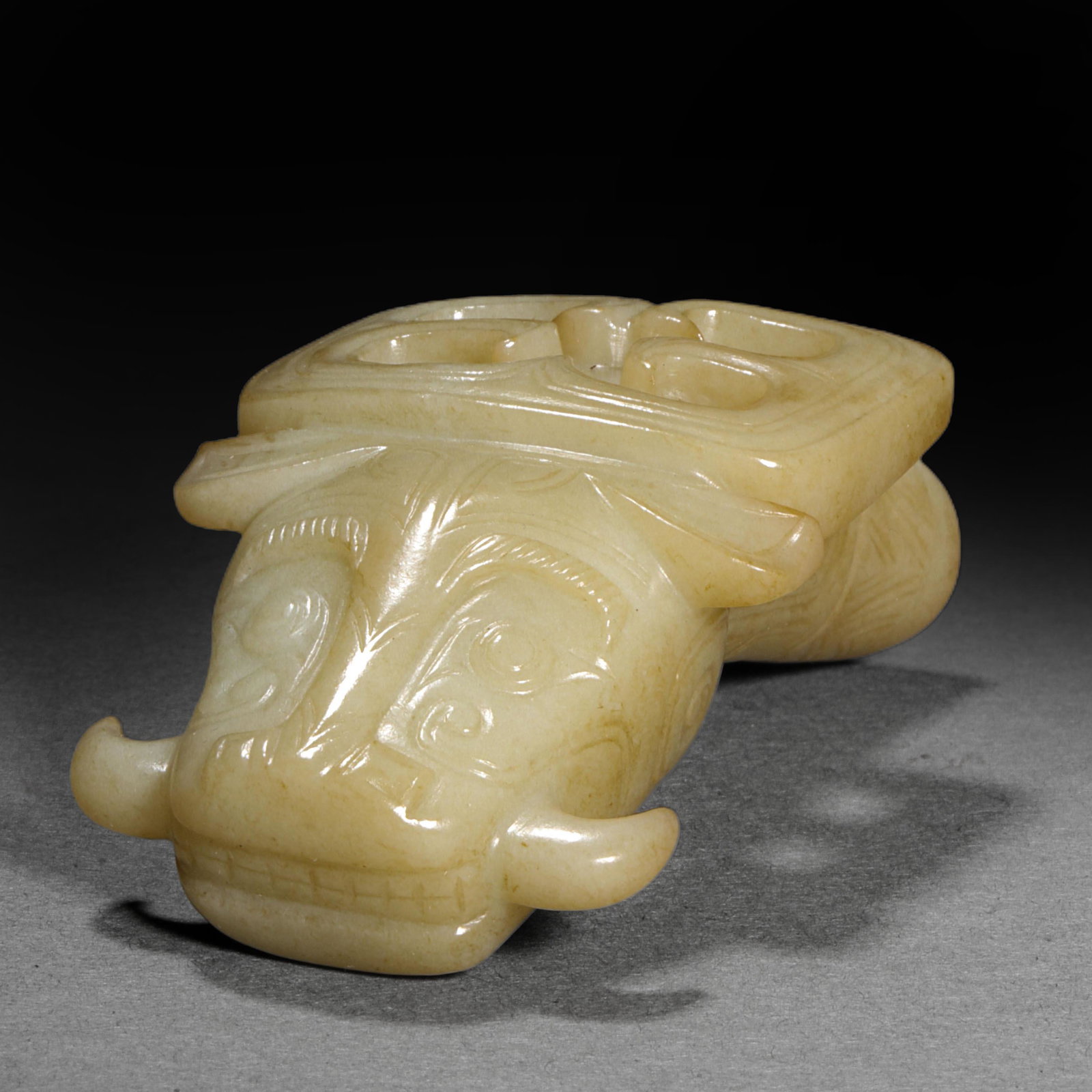 HETIAN JADE CATTLE BEFORE MING DYNASTY (1 of 10)
