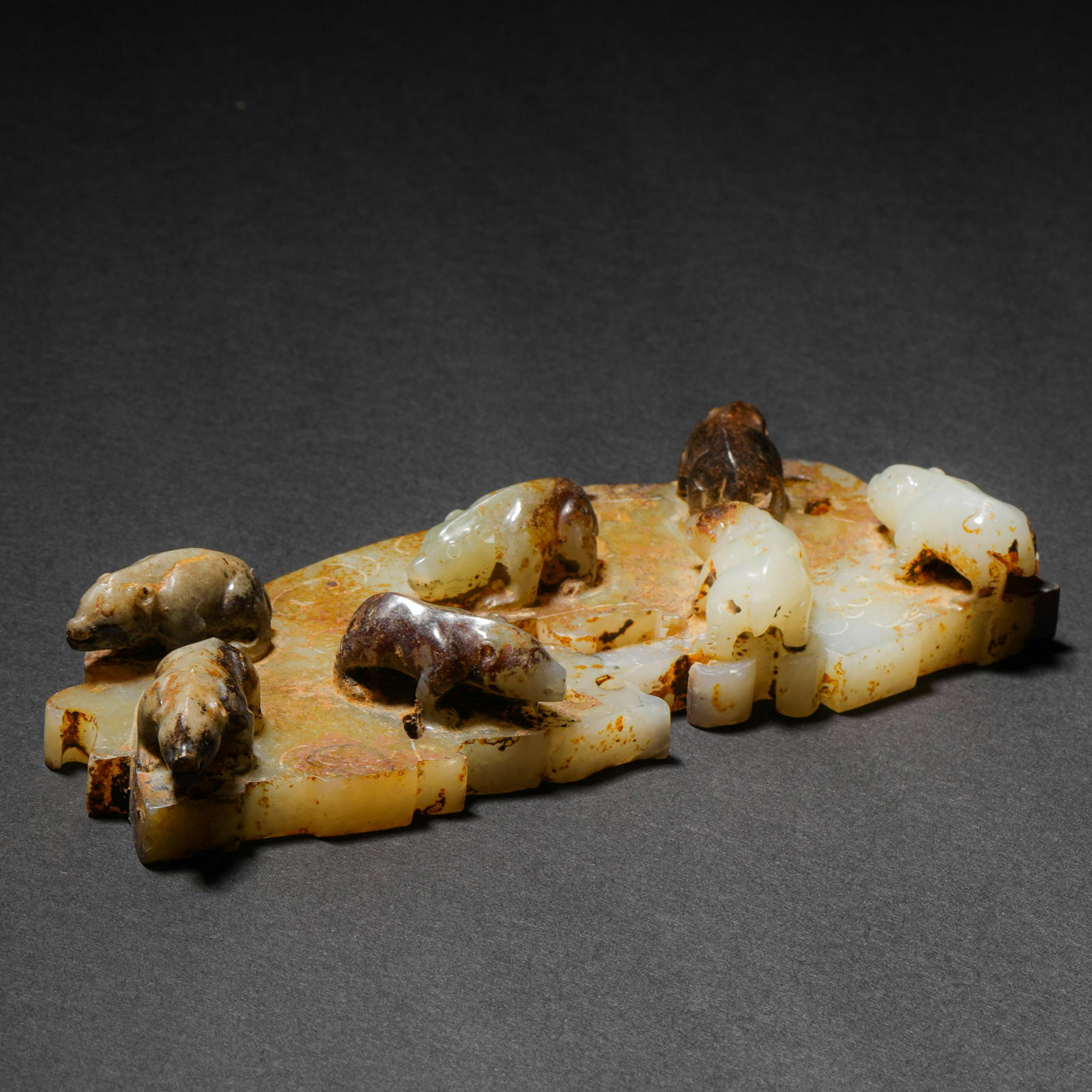 HETIAN JADE PIG BEFORE MING DYNASTY (1 of 12)
