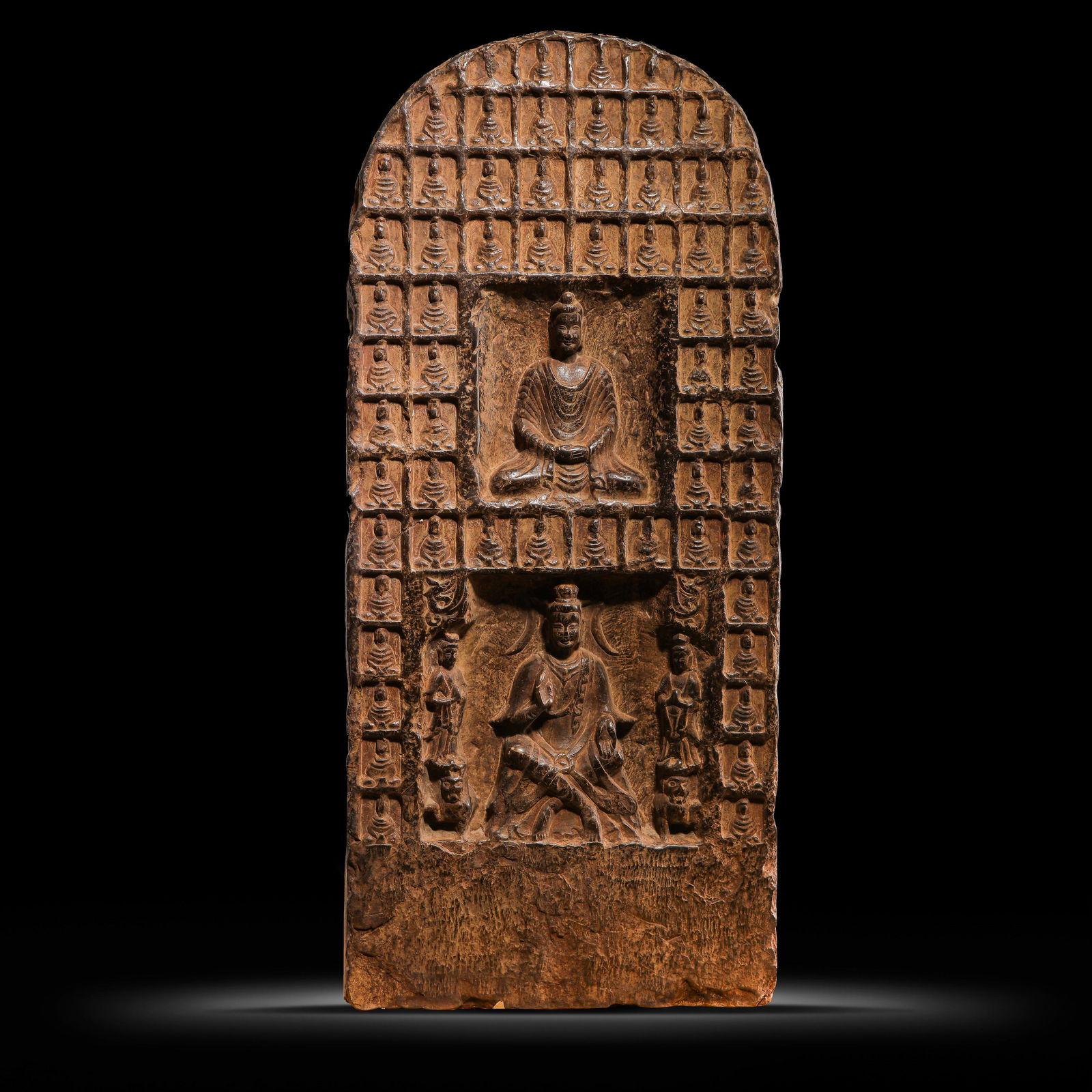 STONE BUDDHIST NICHES OF THE NORTHERN WEI DYNASTY, CHINA (1 of 5)