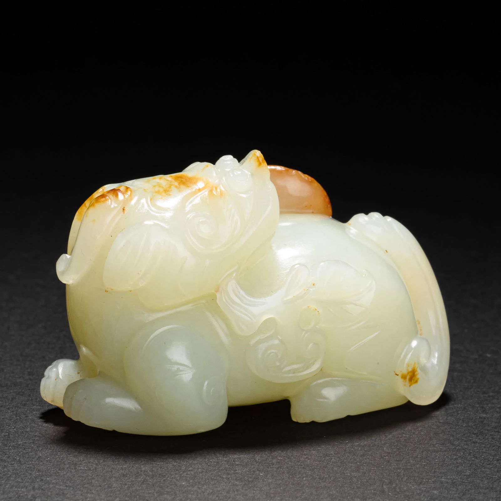 Hetian Jade Pixiu Before Ming Dynasty