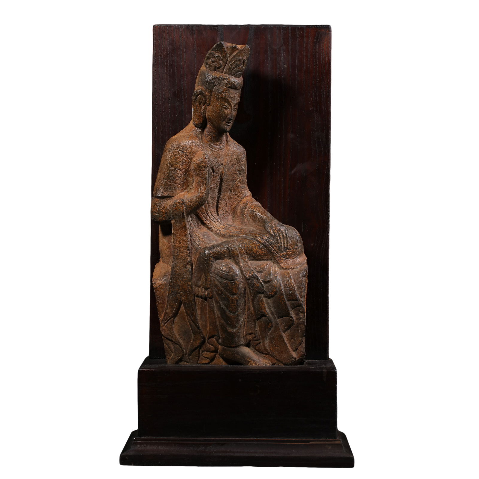 Stone Buddha sitting statue, Northern Wei Dynasty, China (1 of 6)