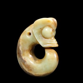 Chinese Hongshan Period Hongshan Culture Jade pig dragon