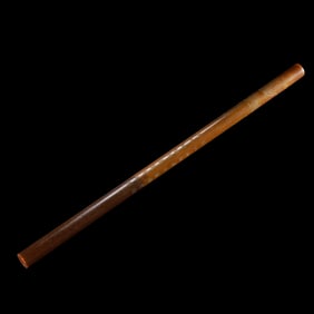 Chinese Qing Dynasty jade flute