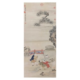 The Picture of the Boy by Tang Yin (1470-1524)