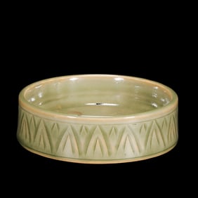 chinese Northern Song Dynasty Yaozhou ware celadon washbasin