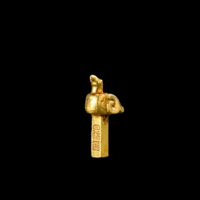 chinese Han Dynasty pure gold phoenix