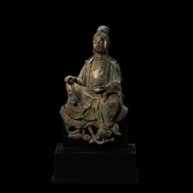 Seated bronze Buddha, Northern Wei Dynasty, chinese