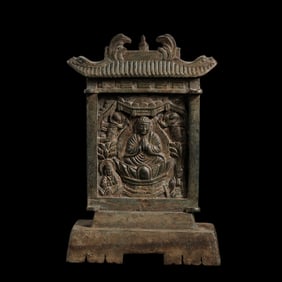 Bronze Buddha niches, Liao Dynasty, chinese