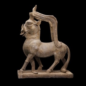 Chinese Tang Dynasty stone auspicious beast