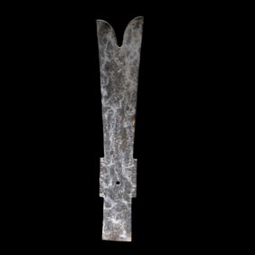 Jade zhang from Qijia culture of China during the Neolithic period