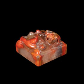 Agate seal from Han Dynasty of China
