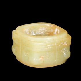 Chinese Han Dynasty jade cong