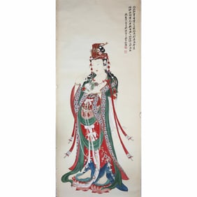Guanyin by Zhang Daqian (1899-1973)