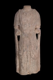 Bluestone Buddha body from the Northern Wei Dynasty, China