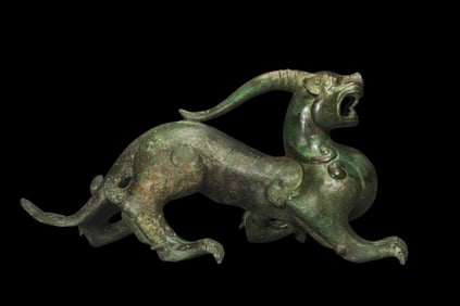 China Han Dynasty bronze beasts