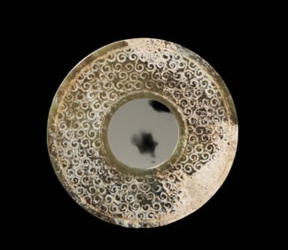 Jade bi from the Spring and Autumn Period, China