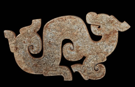 Jade dragon from the Spring and Autumn Period, China