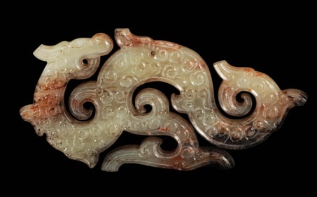 Jade dragon from the Spring and Autumn Period, China