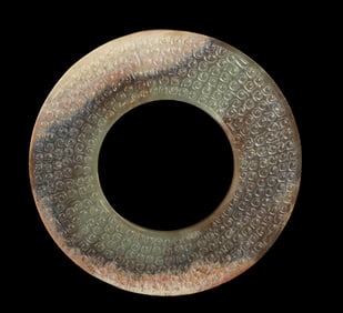 Jade bi from the Spring and Autumn Period, China