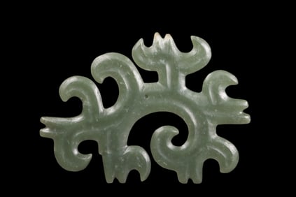 Hook cloud pendant from Hongshan Culture, Hongshan Period, China