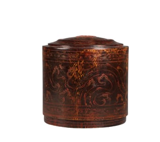 Lacquerware box from the Warring States period, China
