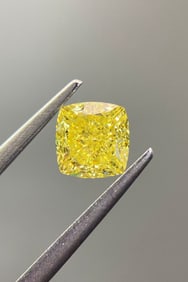 Natural yellow diamond