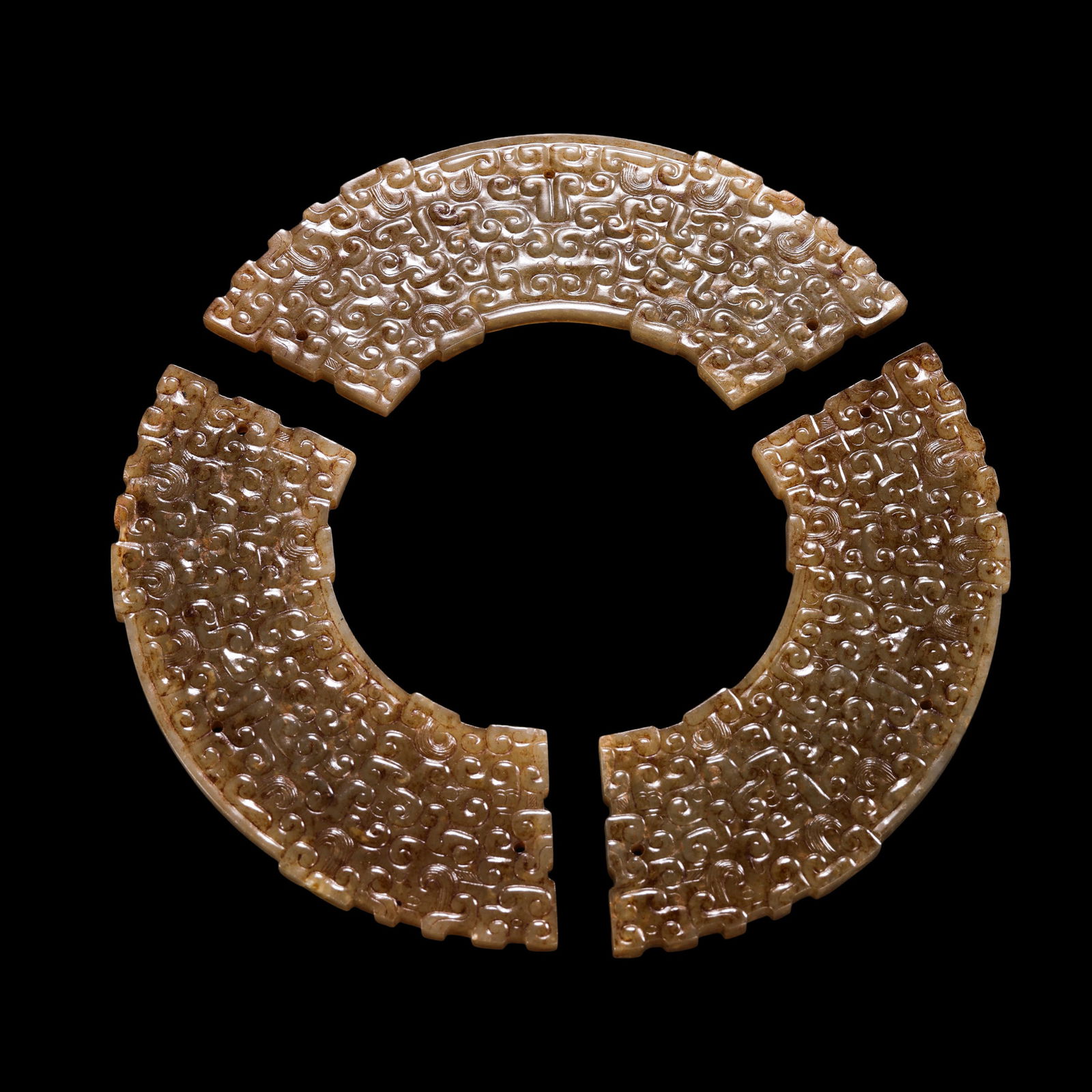 Chinese Warring States period grain jade (1 of 8)